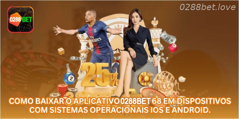Como baixar o aplicativo 0288BET 68 em dispositivos com sistemas operacionais iOS e Android.