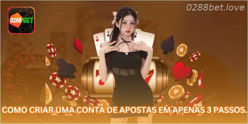 Como criar uma conta de apostas em apenas 3 passos.