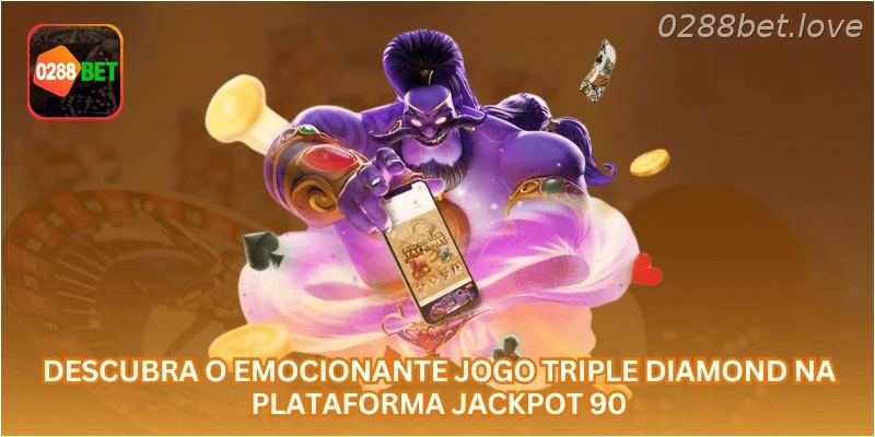 Descubra o emocionante jogo Triple Diamond na plataforma Jackpot 90.