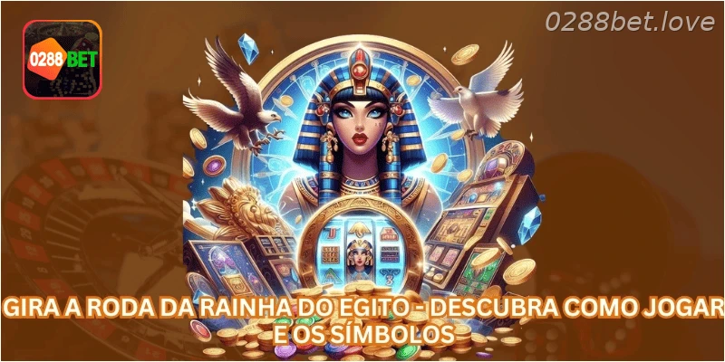 Gira a Roda da Rainha do Egito - Descubra Como Jogar e os Símbolos.